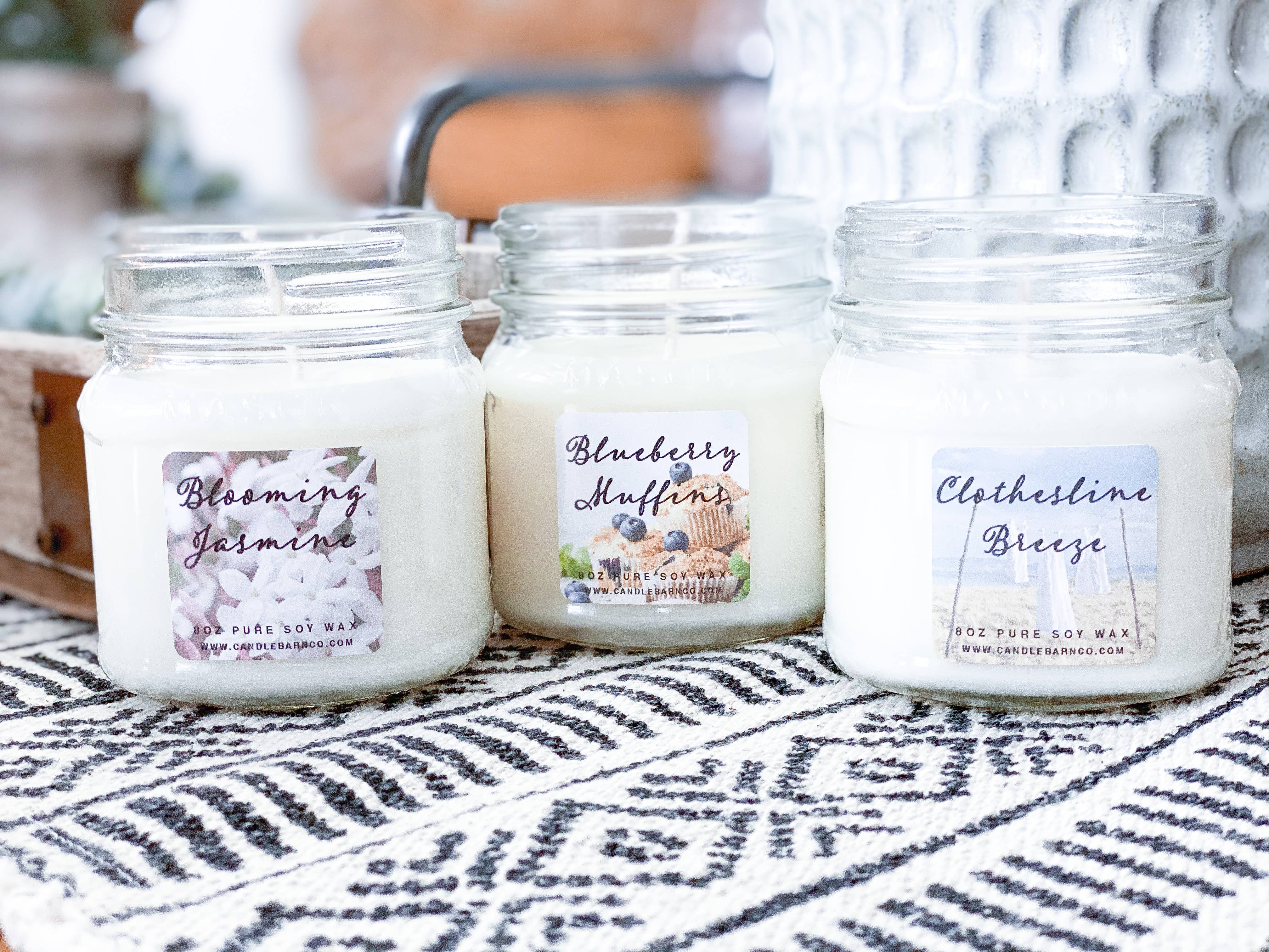 Timber Oak Candles - Wholesale Jar/Filled Candle - 8oz | 100% Pure Soy Mason Jar Candles | 40+ Scents21