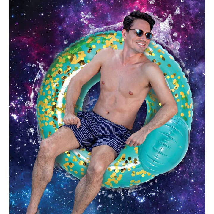 Cota Global - Wholesale Inflatables - POZA - ALIEN POOL TUBE - BLUE GOLD5