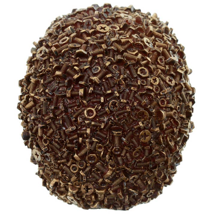 Puckator Ltd - Wholesale Ornament - Nuts, Bolts and Screws Skull Decoration