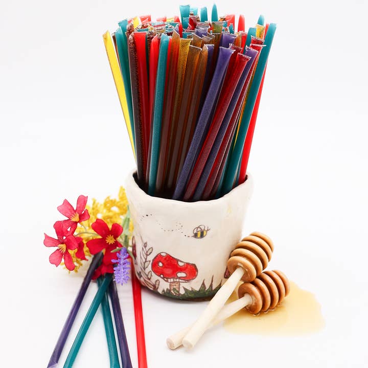 Bell Honey Company - Wholesale Honey - 1000 count Variety flavored Honey Straws 2