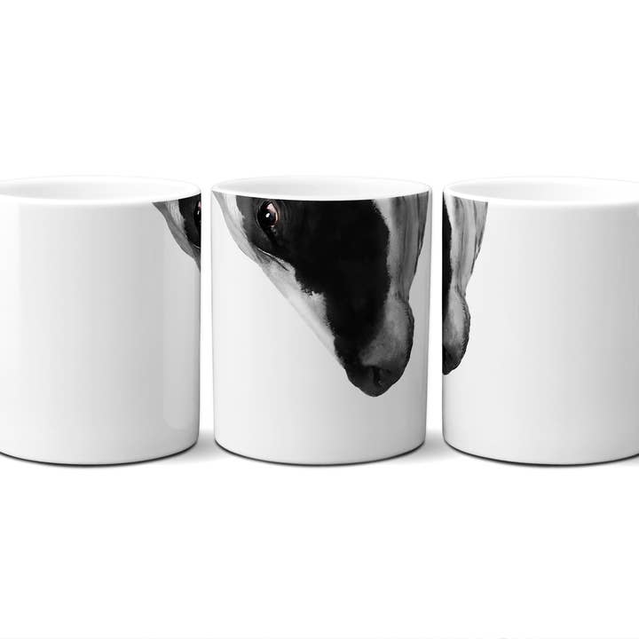 American Brand Studio - Wholesale Coffee Mug - Black and White Cow by Snout Mugs®2