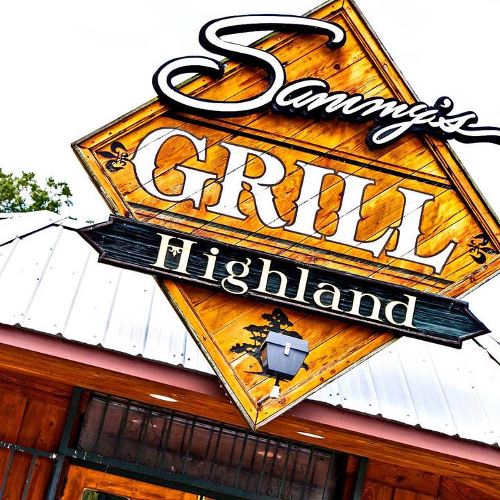 Sammys Grill Coaster for wholesale by South Austin Gallery