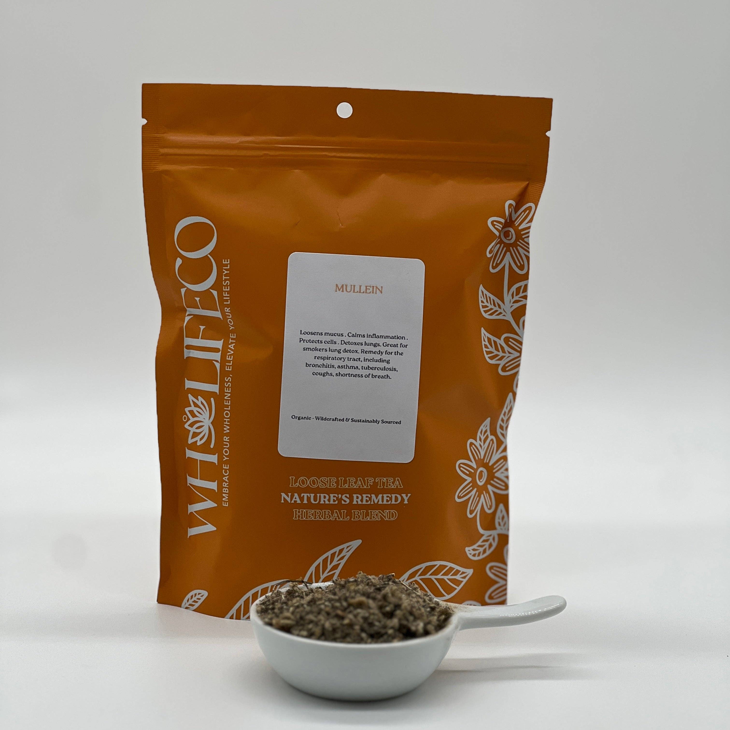 WHOLIFECO - Wholesale Loose Tea - Mullein Leaf - Organic