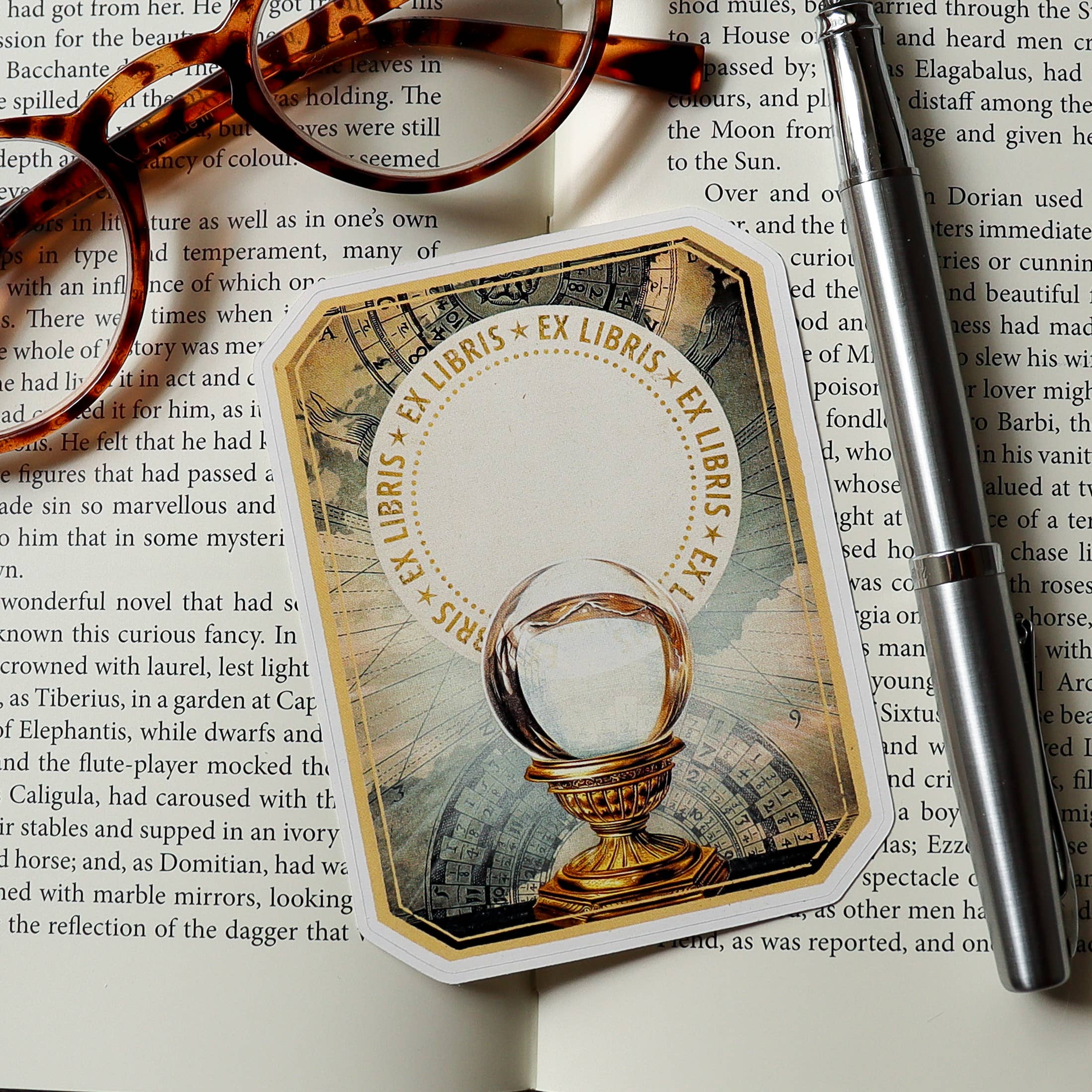 Sunshine and Ravioli - Wholesale Book Plate - Crystal Ball Bookplate Stickers 2