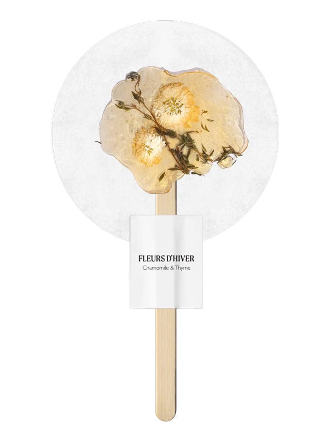 Infusion lolly - Chamomile & Thyme for wholesale by Fleurs d'hiver