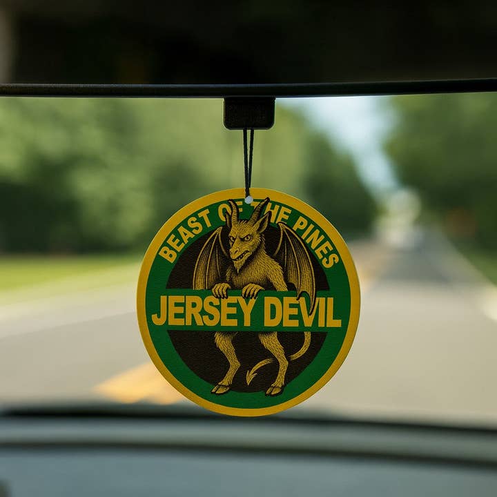 Shady Front - Wholesale Car Freshener - Unisex - Jersey Devil Highway Sign Air Freshener1