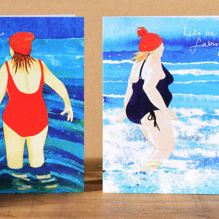 Windsock Press – wholesale Encouragement card – Swimming Card (it's going to be amazing)2