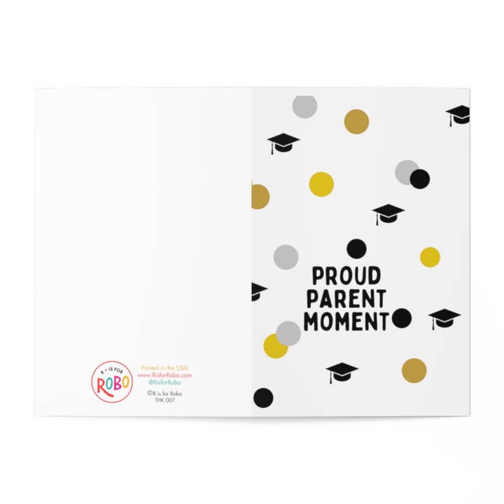 R is for Robo - Wholesale Graduation Card - Funny Graduation Card Congratulations Grad Greeting Cards2