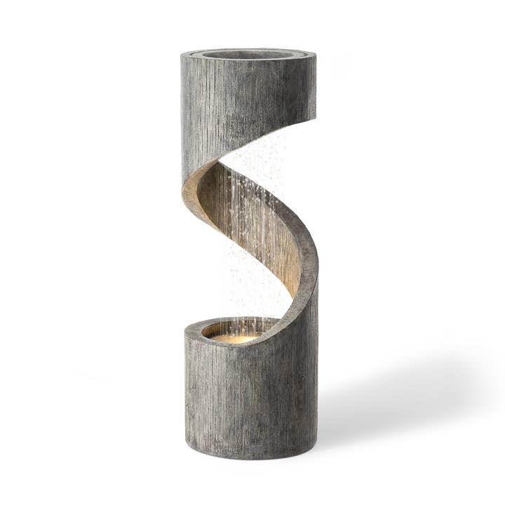 40 in H Oversized Outdoor Fountain for wholesale by Glitzhome