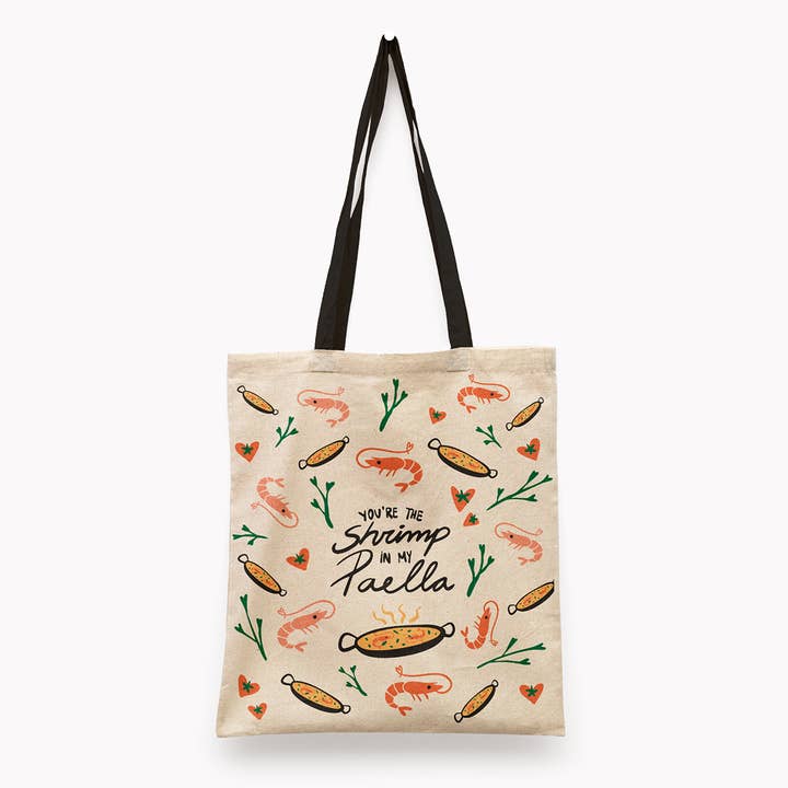 Bolsa de tela "Gambas en mi Paella" for wholesale by DesignPlace