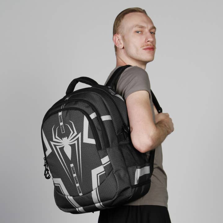 Marvel Spiderman Town Løberygsæk PLUS for engroshandel hos KARACTERMANIA