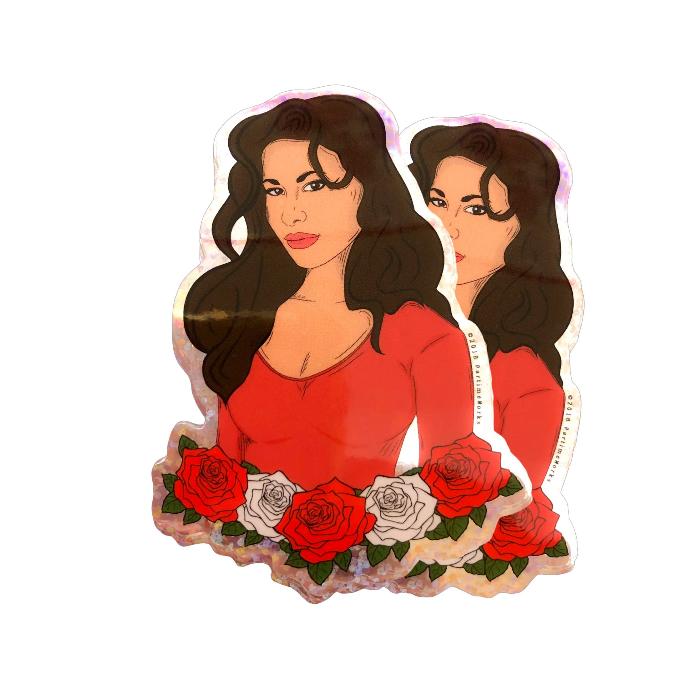 PARTIMEWORKS - Wholesale Sticker - Selena - La Bonita 3" Sticker14
