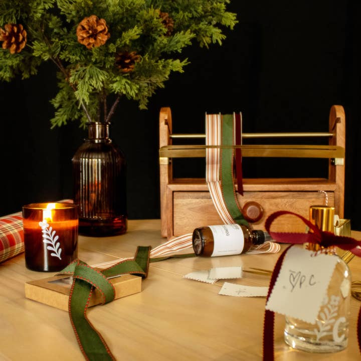 Prairie Coast Candle Co. - Wholesale Jar/Filled Candle - Spiced Eggnog- Coconut Wax Candle (8oz)2