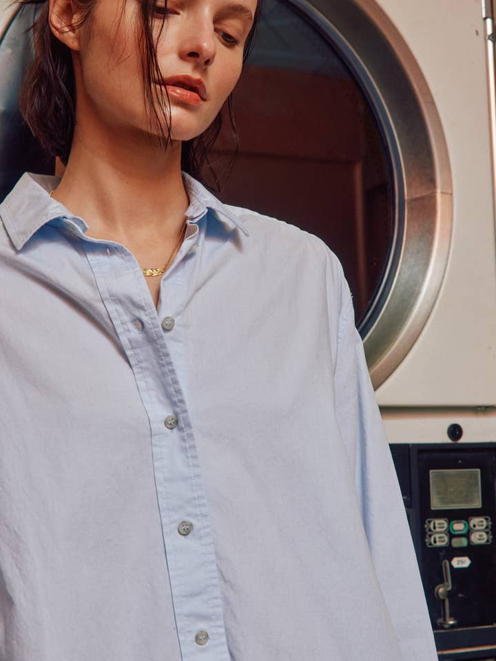 Lara Daisy - Wholesale Dress - Women's - Button Up Long Sleeves Shirts Dress2