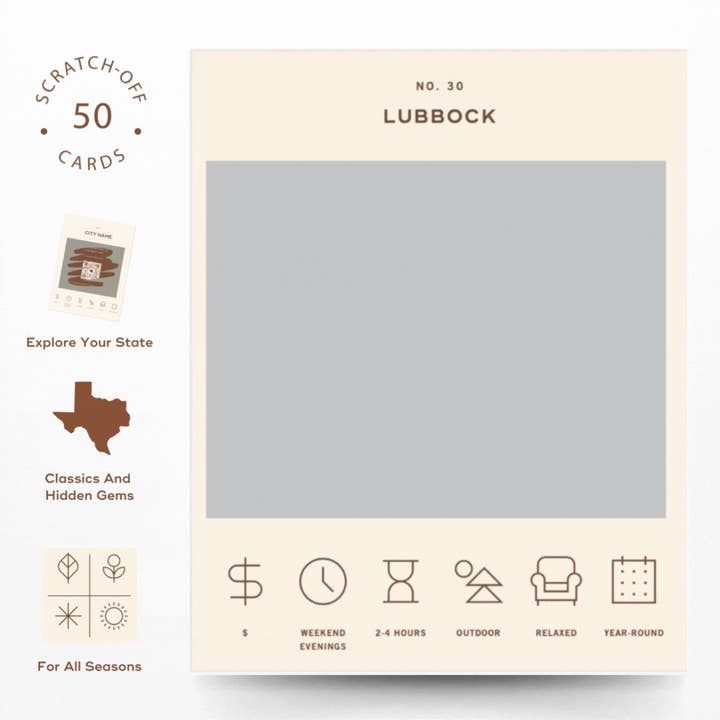 Reach International Outfitters - Wholesale Card Game - Texas Adventure Bucket List1