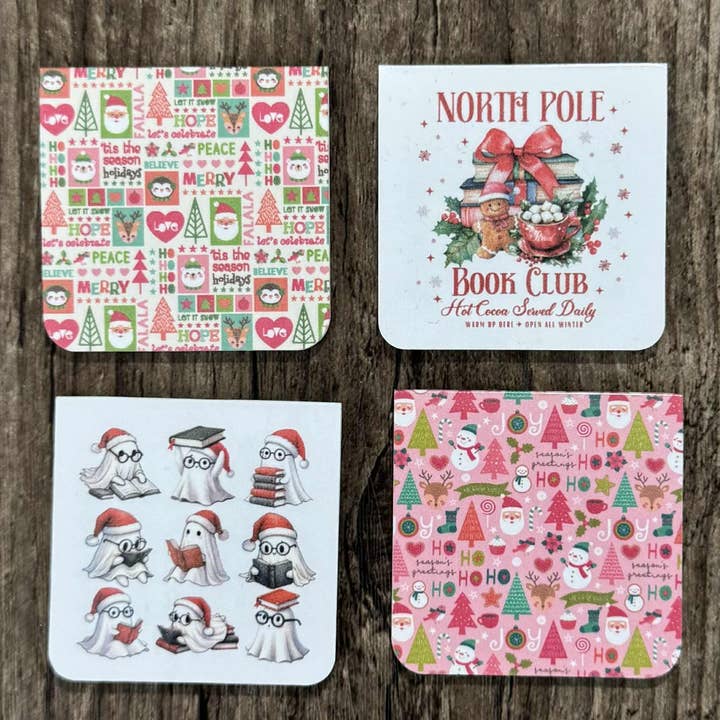 Magnetic Holiday Bookmarks for wholesale by S&Y Brand Paper co.