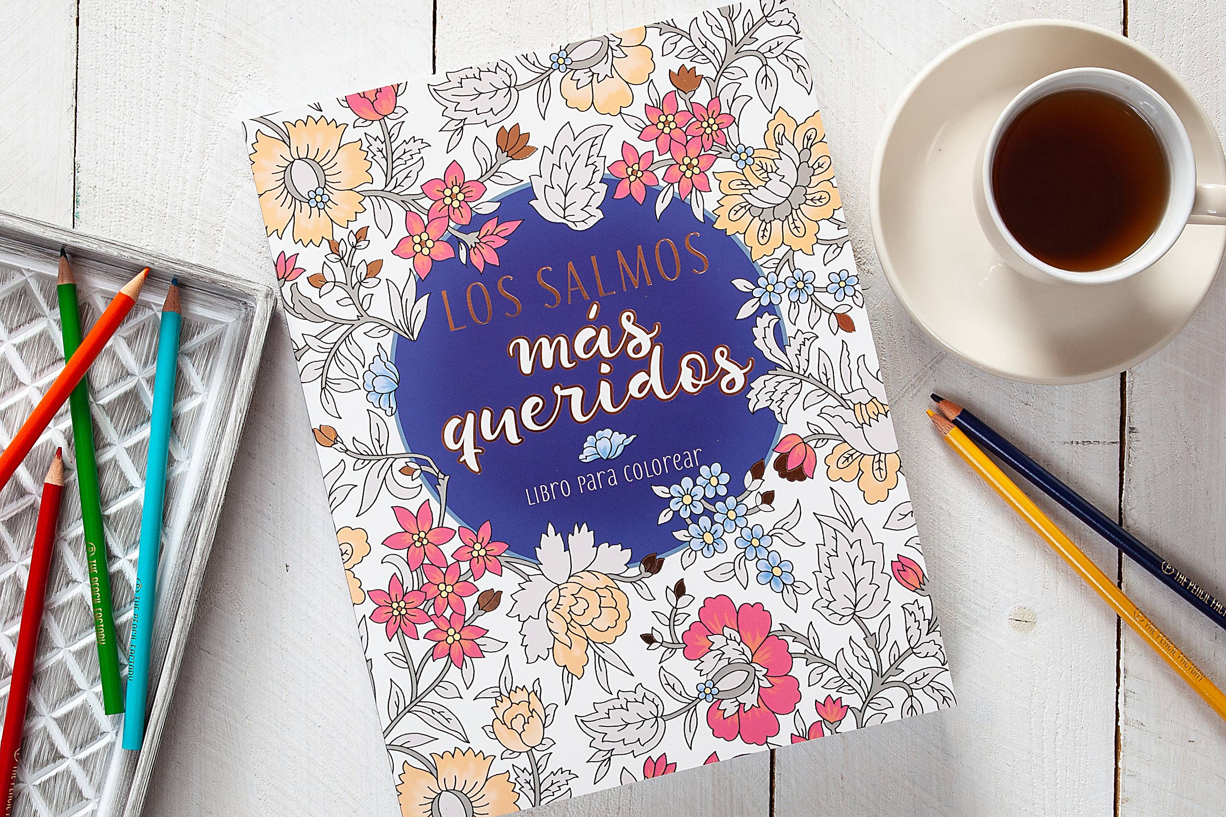 BroadStreet Publishing Group, LLC - Wholesale Coloring & Activity Book - Adult - Los Salmos más queridos (Spanish coloring book)0