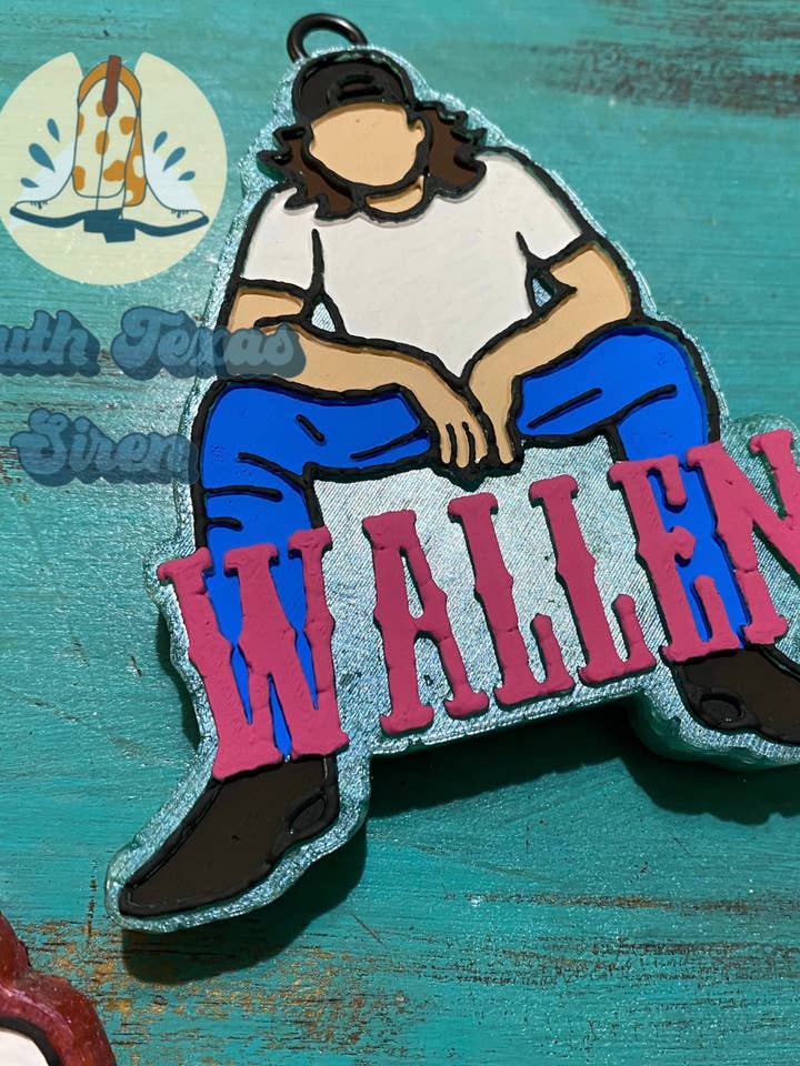 Country Singer Freshie for wholesale by South Texas Siren