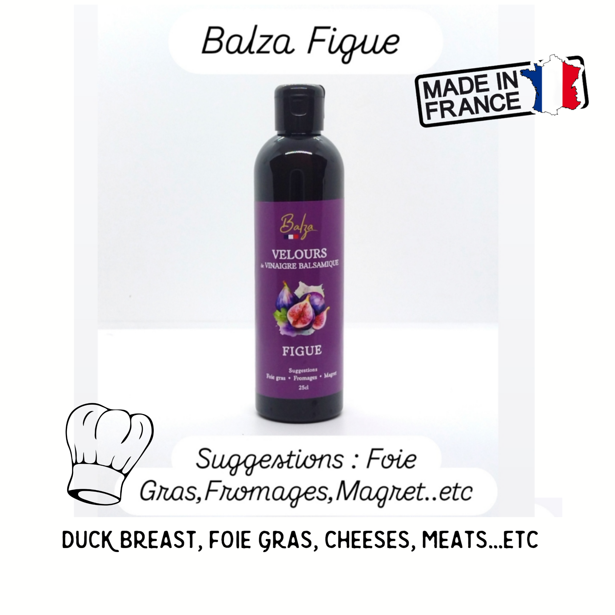 Atelier du Sel Camargue – Großhandel Essig – Feigen-Balsamico-Creme 250 ml1