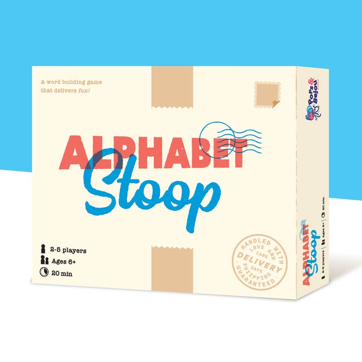 Alphabet Stoop - A Family-Friendly Word-Building Game for wholesale by Atlas Games
