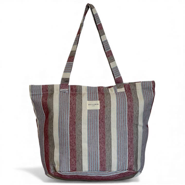 Große Shopper mit Reißverschluss BOSQUE für den Großhandel von De La Mur Line