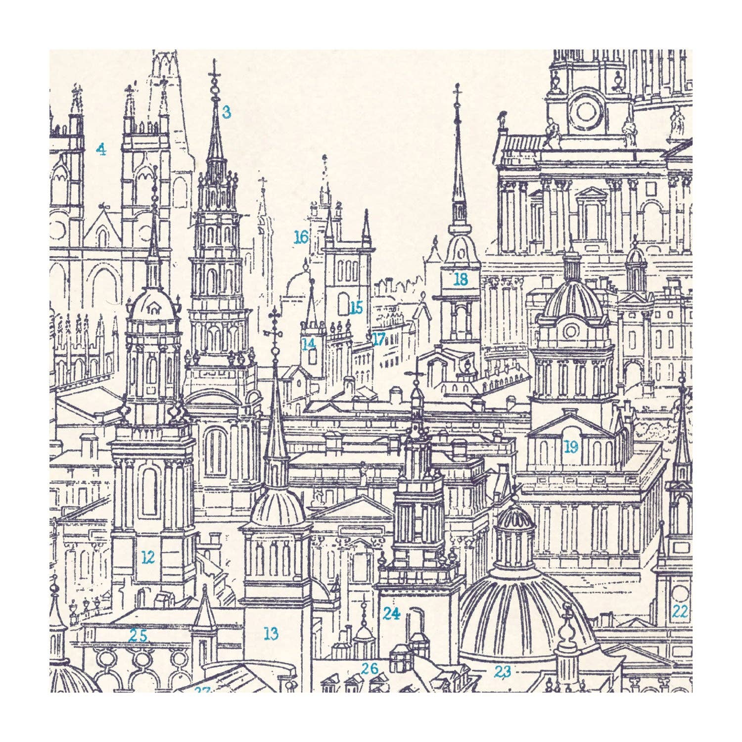 The Pattern Book - Wholesale Poster - Wren Buildings poster-wrap1