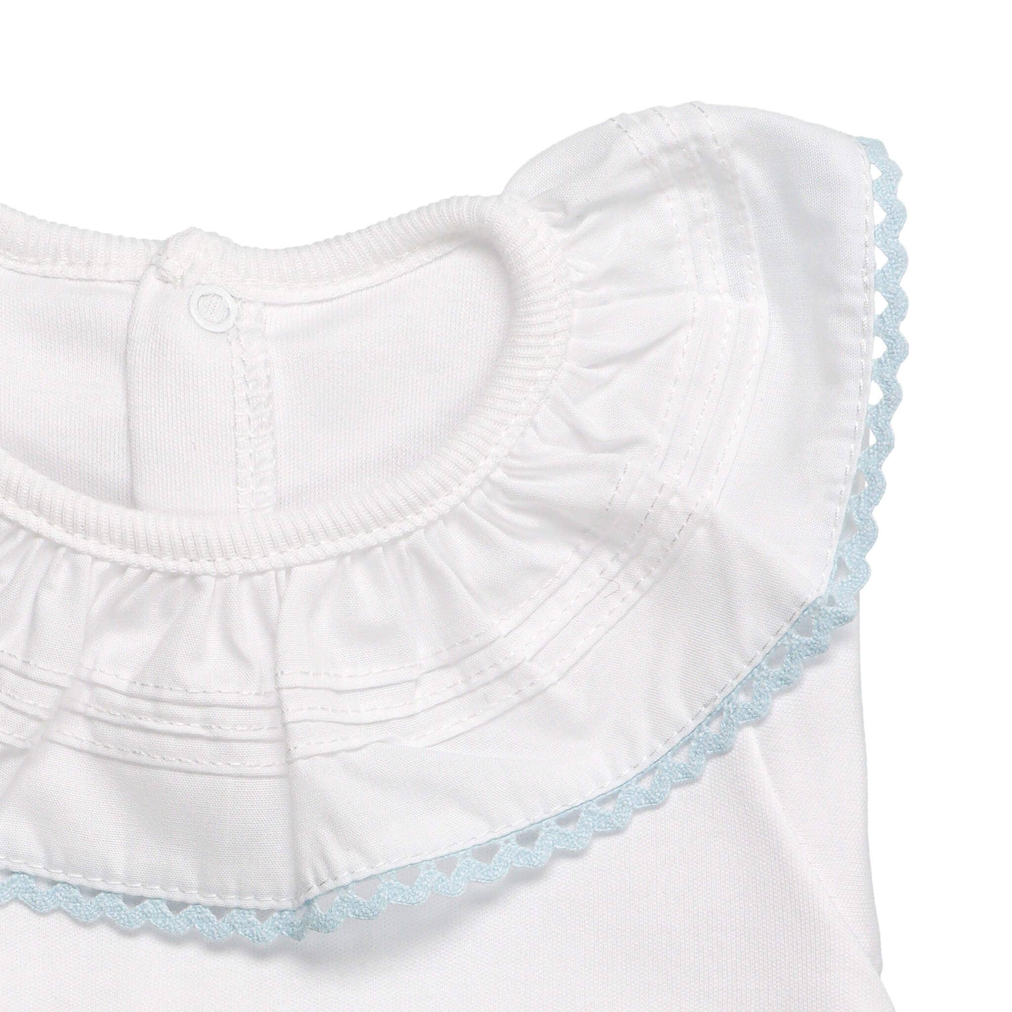 Bean Baby Clothes - Wholesale Bodysuit (Non-Footed) - Baby - Cotton Baby Bodysuit Onesie with Greek Lace Collar14