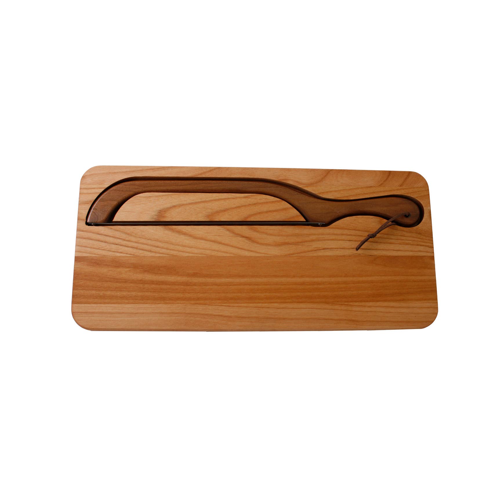 Out of the Woods of Oregon - Wholesale Kitchen/Utility Knife - Alder Bread Knife Board And Bread Slicer (Right Handed)4