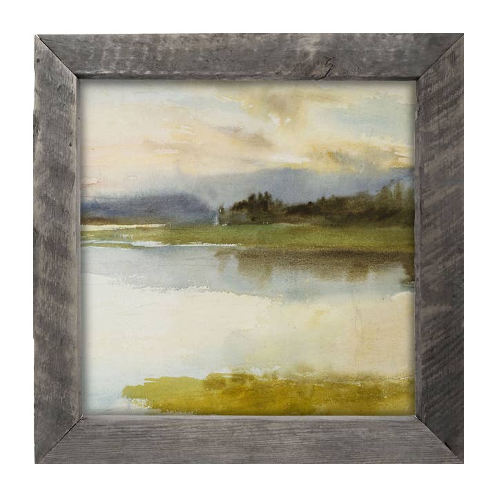 ginger blue - Vente Affiche d'art - Vintage Quiet Lakeshore1