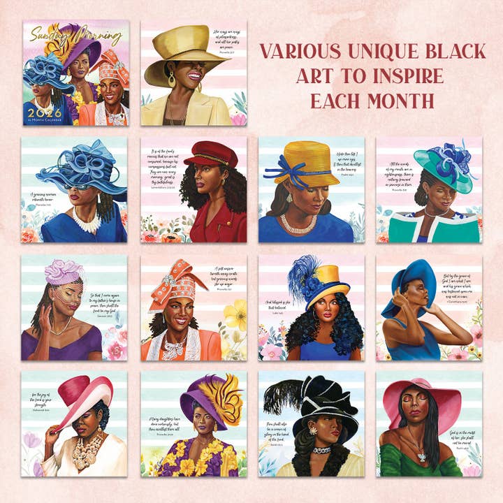 African American Expressions - Wholesale Calendar - 2026 Sunday Morning Calendar6