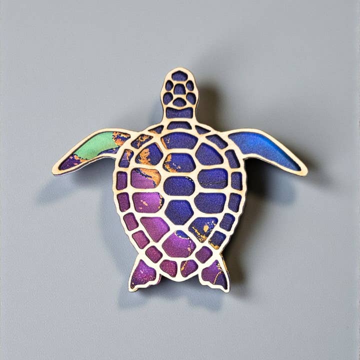 Gulf Coast Custom - Wholesale Magnet - Sea Turtle Magnet 3.5" - Made in USA - Coastal Fridge Decor7