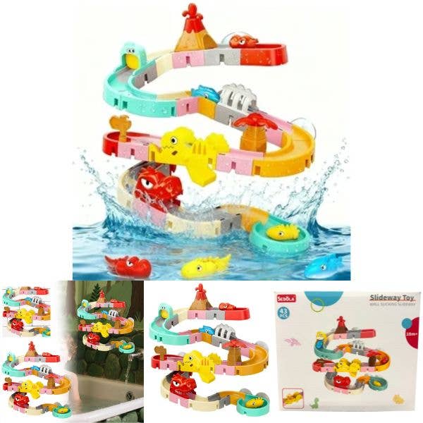 Sedola Learning - The 42PC Slideaway Toy Set - Wall Mounting for wholesale by St. Louis Wholesale LLC