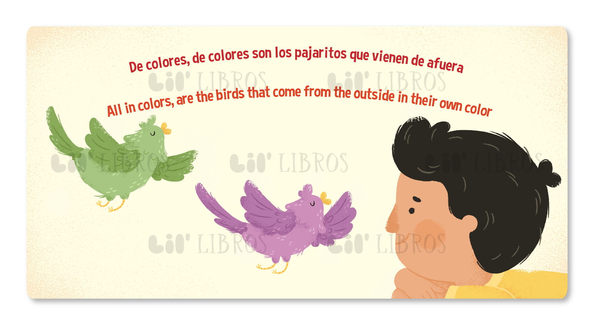 Lil' Libros ~ Bilingual Children's Books & Games - Wholesale Preschool Book (3-5) - Singing / Cantando De Colores (Bilingual: English and Spanish)1