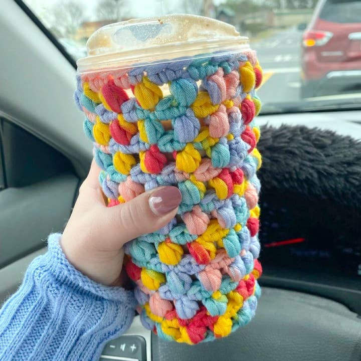 The Cozy Tangerine - Wholesale Drink Huggers & Koozies - Iced Coffee Cozy | Beverage Koozie | Iced Drink Hugger9