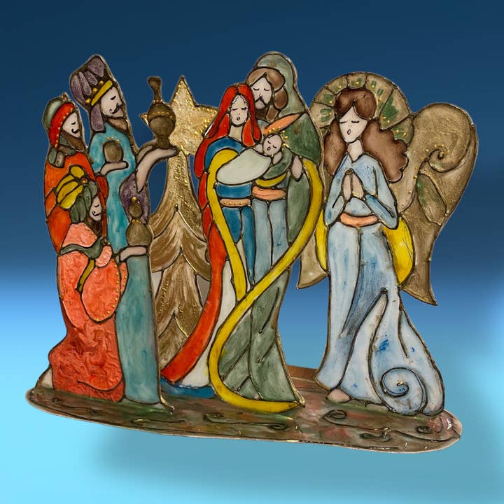 Resin candle holder for wholesale by Arte e sfizio