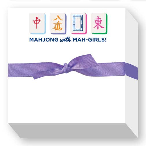 Donovan Designs - Vente Blocs-notes - MAHJONG avec MAH-FILLES ! BLOC-NOTES CHUBBIE0