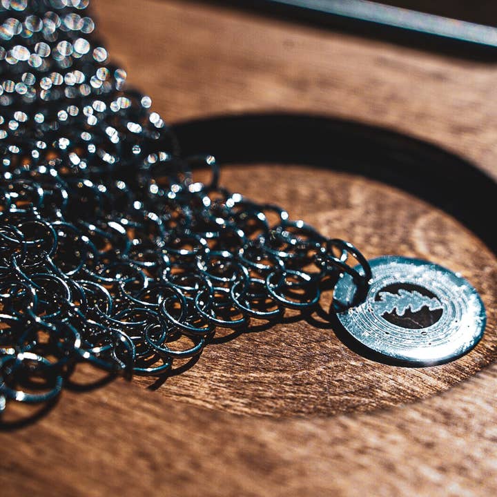 Dryad Cookery - Wholesale Cleaning Sponge - Chainmail scrubber for Cast Iron1