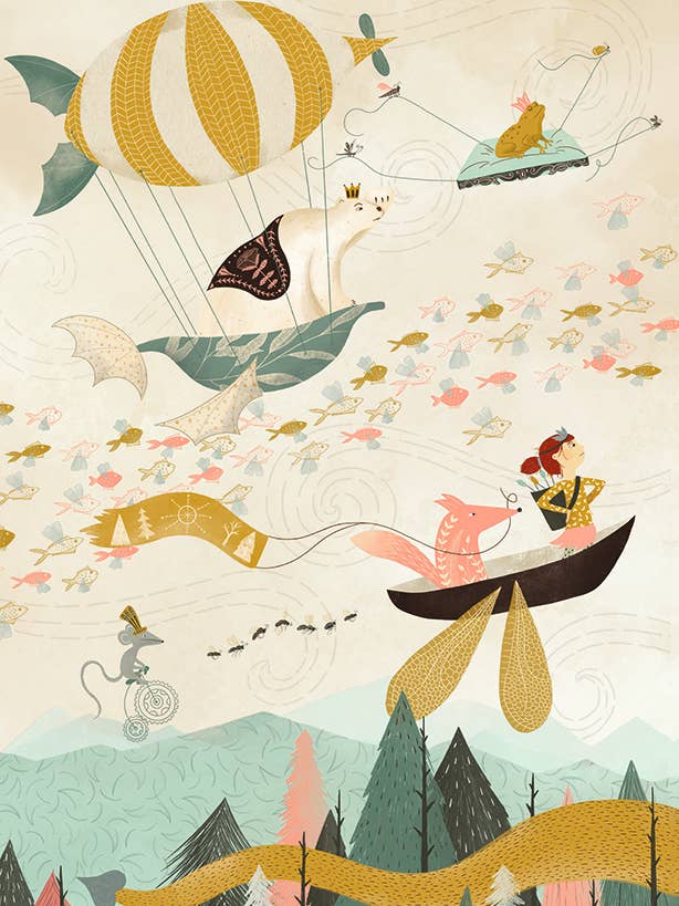 4747-23323 A6 Notebook Hot Air Balloon for wholesale by Multi Técnica de Papelería SA