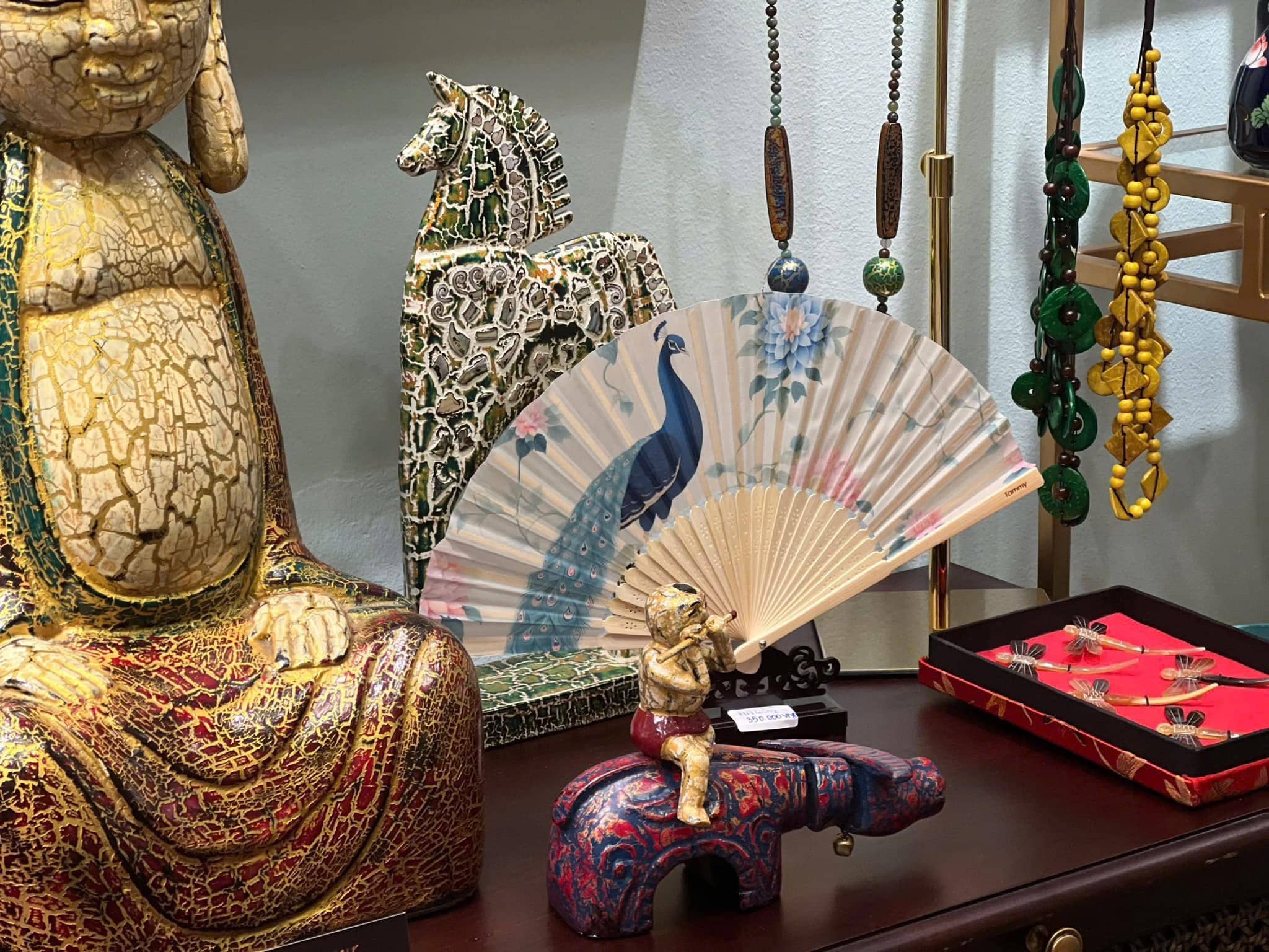 Tonkin Handicraft - Wholesale Party/Paper Folding Fan - Customized Wedding Paper Folding Fan 25