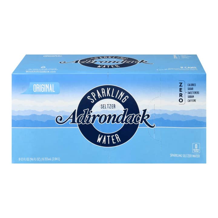Ware Spark - Wholesale Sparkling Water - Adirondack - Seltzer Sparkling Water Originl - Case Of 3-8/12 Fz