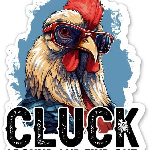 Clique e descubra o autocolante de frango por atacado de Lyrical River Designs