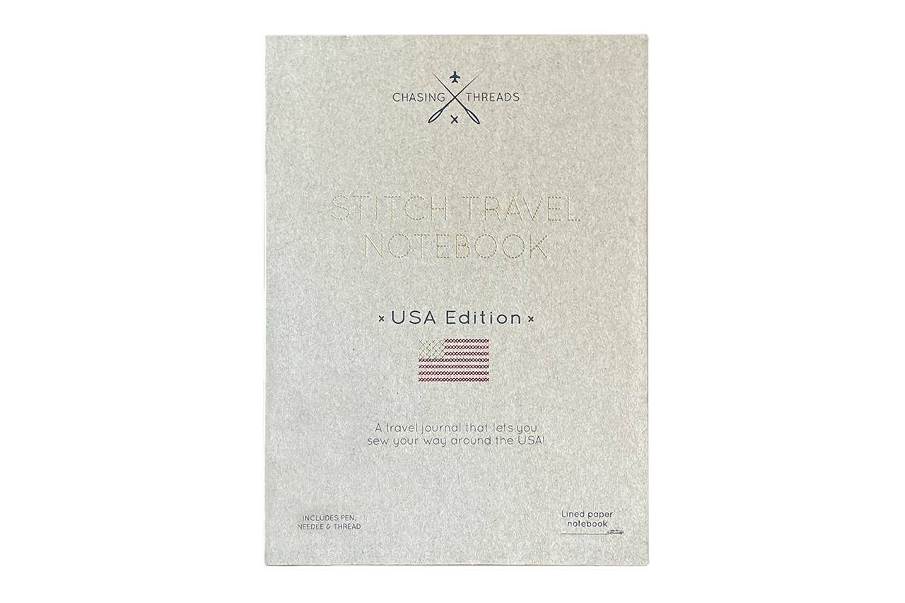 Chasing Threads – Großhandel Notizbücher – Stitch Your Travels — USA Edition Reise-Notizbuch in Kastanien13