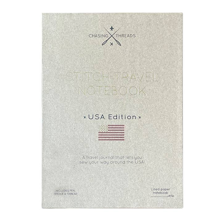 Chasing Threads – Großhandel Notizbücher – Stitch Your Travels — USA Edition Reise-Notizbuch in Kastanien13