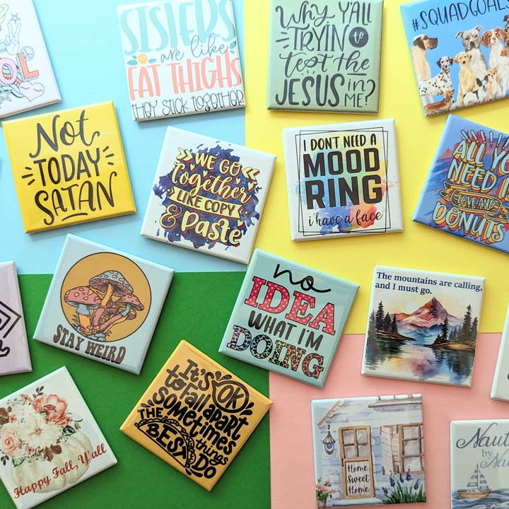 Stuck Together Magnets - Wholesale Magnet - Happy Little Magnet - Winnie the Pooh Quote5