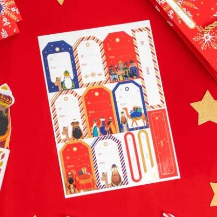 Mis Globos - Venta al por mayor Etiquetas de regalos - Etiquetas para regalos Reyes Magos0