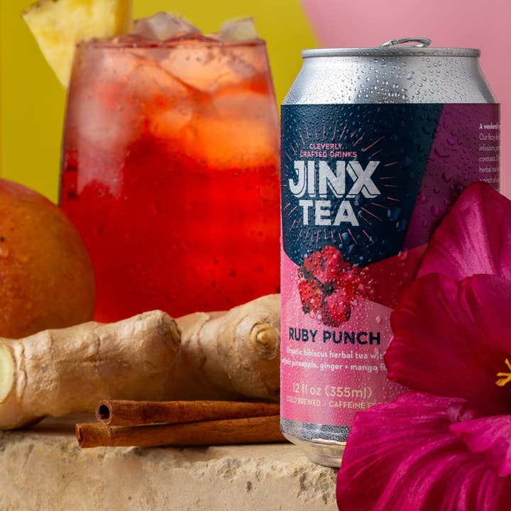 Jinx Tea - Wholesale Iced Coffee/Cold Brew - Ruby Punch - Hibiscus Fruit Punch