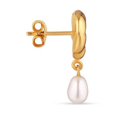 Boucle d'oreille Drippy avec pendentif en perles pour la vente par Jane Koenig