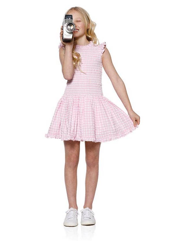 Pink Meg Mini Dress for wholesale on Faire