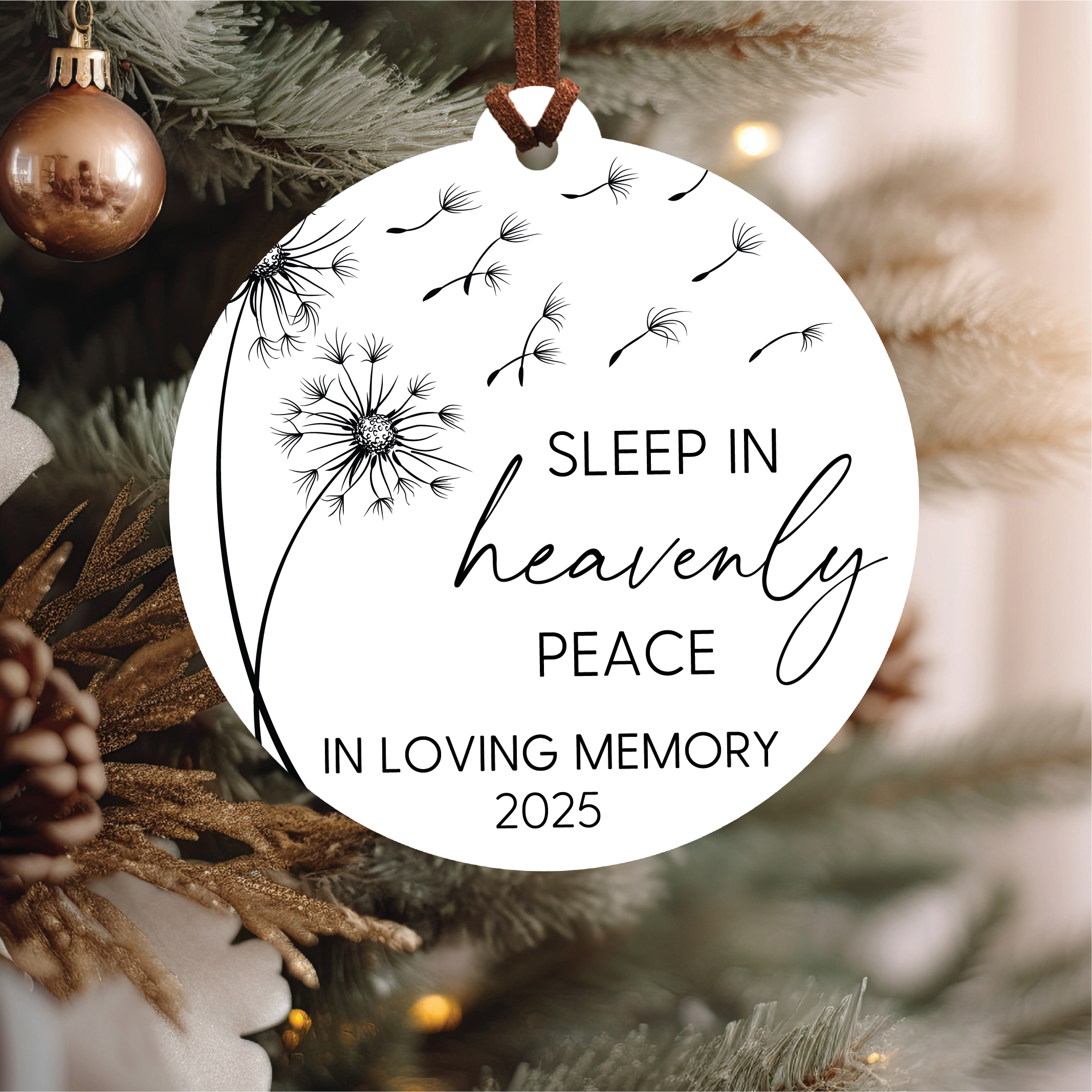 Knotty Design Co. - Wholesale Ornament - Sleep In Heavenly Peace Infant Loss Ornament2