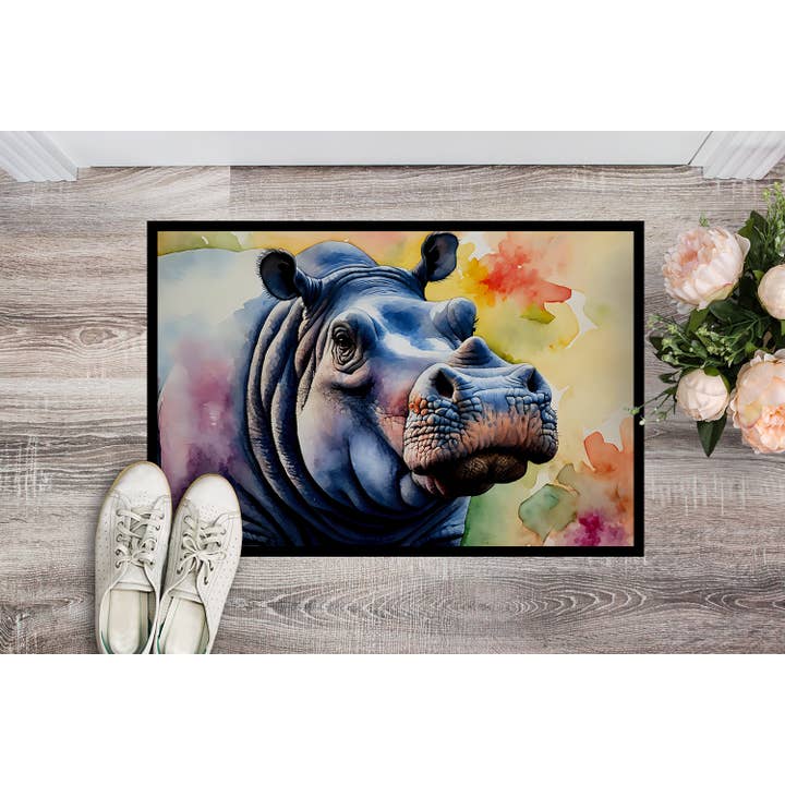 Zerbino Hippopotamus 24x36 DAC2931 per la vendita all'ingrosso da parte di Caroline's Treasures